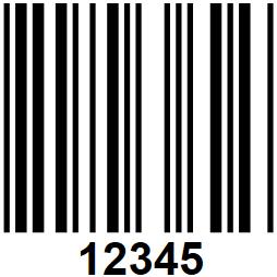 Barcode Example Info Available Settings Bookland EAN-13 barcode used exclusively for books.