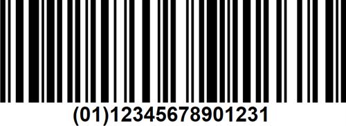 Barcode Example Info Available Settings Ean-14 Traded goods.