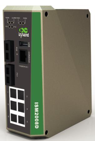 ISM2008D Series Managed Industrial Ethernet Switch Key Features: Passed industrial class IV electromagnetic compatibility test G.