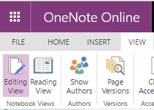 Sharing notebooks online To be able to share a notebook, requires that it is saved on OneDrive for business or websites in Office 365.