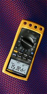 Fluke 180 Series Digital Multimeters Features Features at a Glance ToolPak LockPak FlukeView Forms Software Safety Features Lifetime Warranty Features at a Glance Basic DC accuracy of 0.025%.