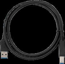 1 Gen 1 cable (Standard-A to Standard-B) Power cable 1.