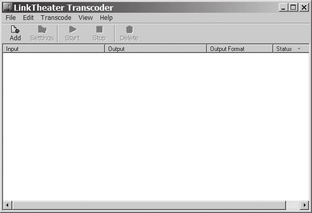 Transcoder Transcoder software lets you play even more types of files.