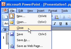 PowerPoint s new personalized menus have some unique characteristics not featured in other Windows programs and previous versions of PowerPoint.
