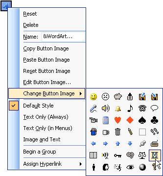 256 Microsoft PowerPoint 2003 Lesson 10-2: Customizing PowerPoint s Toolbars Figure 10-3 Select the command you want to add to the toolbar from the Customize dialog box
