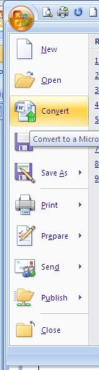 Windows Now, your document is saved as a.
