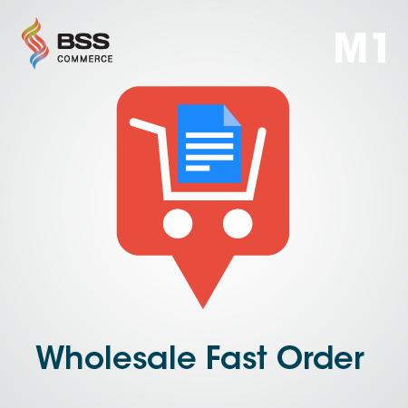 1 User Guide Wholesale Fast Order Extension
