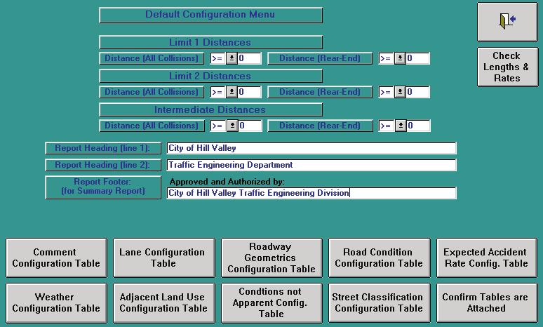 2 Crossroads Software s Speed Survey Analysis System can be configured to suit the particular needs of your agency.