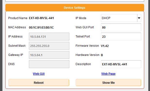 Discover and Configure IP Basic Operation a e f g b c d h i j ID Name Description a IP Address Enter the desired IP address of the device in this field.