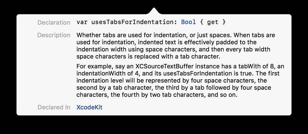 // Text Buffer public class XCSourceTextBuffer : NSObject { public let contentuti: String public let tabwidth: Int public let indentationwidth: Int public let