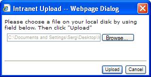 3. In the Media Browser dialog box, select the image that you want to use and click OK and the image is inserted into the Image field.