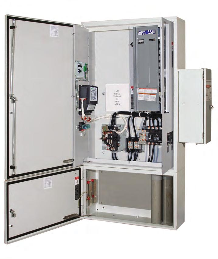 ASCO 300L Power Transfer Switch Load Center Product Features Conventional double throw transfer switch configuration Automatic Transfer Switch is listed to UL1008, the standard for Transfer Switch