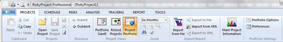 To view project details: Right-click on the Project ID and select Project Details from the shortcut menu.