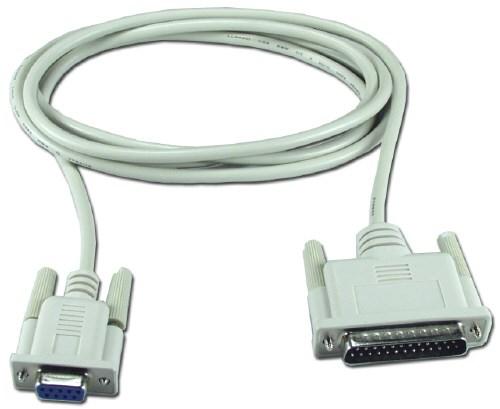 "Classic" Serial and Parallel Cables Serial RS-232: serial cables using DB-25 or DB-9