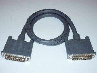 and a male DB-25 Parallel IEEE-1284: parallel cables, also using DB-25 connectors - all