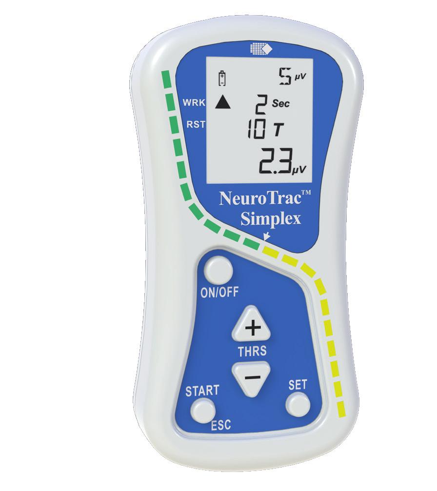 EMG and ETS (Rehab, Incontinence) Simplex Compact and easy to use EMG tool Simplex is a simple to operate low cost single channel EMG Biofeedback device that measures muscle activity down to as low