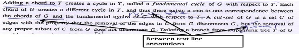 We use the method, which is provided by Cao and Li 1. Further, the second stage of removing marginal annotations (See Fig. 2) has been attempted by Abdessamad et al. 3.