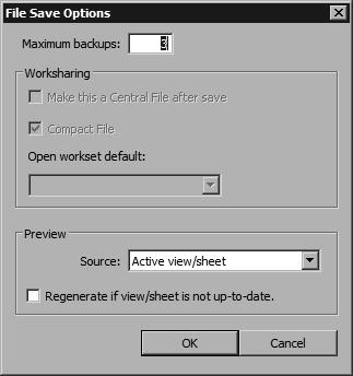 2-10 Autodesk Revit Architecture for Architects & Designers Select the Regenerate if view/sheet is not up-to-date check box to see the preview with the latest modifications.