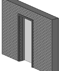 3-10 Autodesk Revit Architecture for Architects & Designers area, refer to Figure 3-7, displays the selected wall type. In this case, it is Exterior- Brick on Mtl. Stud.