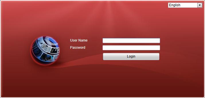 Input the IP address of the PC running PCNVR in the address bar of the web browser, and press the Enter key. A login window will pop up. 2.