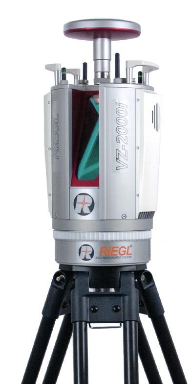 camera, various built-in sensors fully compatible with the RIEGL VMZ hybrid mobile mapping system eye safe operation at laser class 1 RIEGL VZ-400i up to 1.2 million meas.