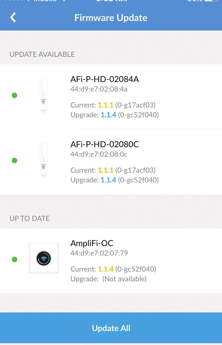 AmpliFi User Guide Software Version Displays the version number of the Router software. Revision Displays the revision number of the Router software.