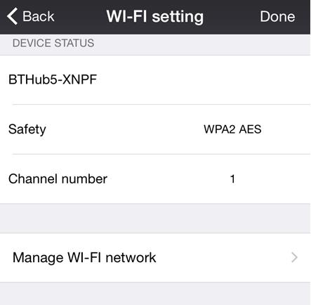 Wi-Fi Setting Using this setting you can set the camera to function over your wireless network.