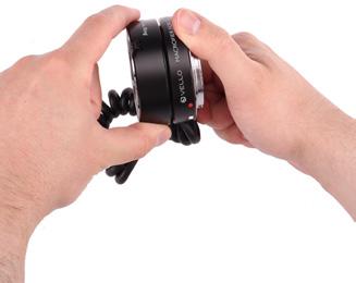 EXTENSION TUBE By increasing the space between the lens and your camera s sensor, you can achieve a