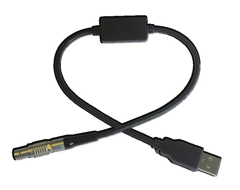 For remote control, use the TCB-40 a 9-pin Lemo to USB-B cable available from Timecode Systems to connect the DATA port on the :wave to the 6-Series mixer s USB port.