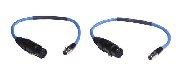 Cables and Connectors Accessory Photo Description XL-1B A 12-inch TA3-F to TA3-F cable, used to connect TA3 auxiliary outputs to TA3 inputs of receiving devices and TA3 outputs of