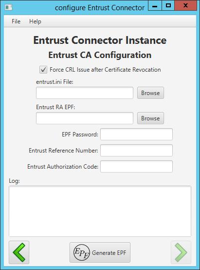 Entrust Connector Instance Profiles Profiles need to be configured in both an Entrust Connector instance and in Venafi.