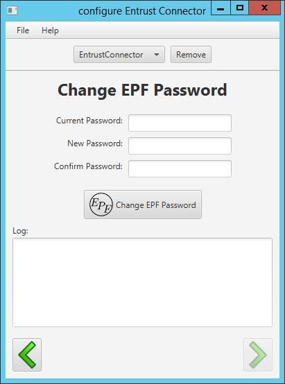 Rebinding the UAL file requires the current EPF