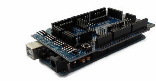 connection between Arduino Mega and Communication Shield Connect the