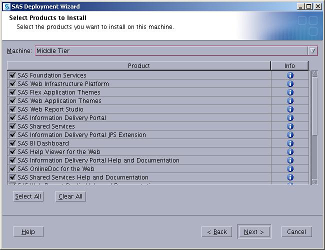 Installing Required Third-Party Software Your checklist names any third-party software that must be installed before you install your SAS software.