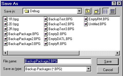Next, select Backup under System software which