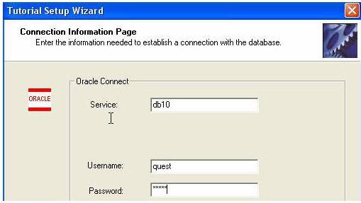 following steps. Step 1: Start the Tutorial Setup Wizard as shown in Figure 5.