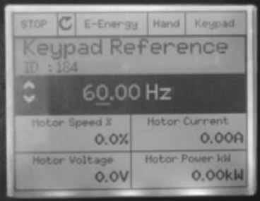 Initial startup Drive mode When the IntelliPass is in the drive mode, the text E-Energy is shown on status bar. (If E-Energy function is not active, the text Ready will be shown.) Figure 38.