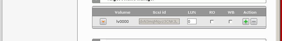Configure the Source Node Select target0 within the