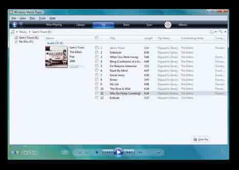 com/windows/windowsmedia/player/download/ Getting music from your CDs onto your computer: You can use Windows Media Player to copy, or Rip, music from your audio