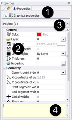 SOLIDWORKS Electrical The Properties Panel is dockable on the side panels. When you select a group of entities, all common properties are displayed.