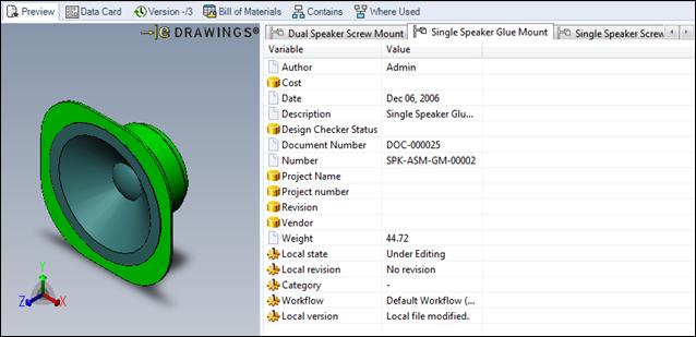 SOLIDWORKS PDM Administrators can set this warning to stop check in of a parent file that has overwritten references.