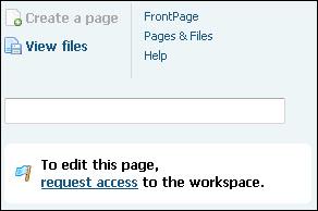 Alternatively, the link may say request access if the workspace creator requires users to be approved to join.