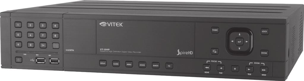 Consider these other Great Products from VT-SHP916 SpireHD 16 Channel Real Time Tribrid TVI / AHD / 960H Digital Video Recorder Supports High Resolution TVI, AHD, and 960H Cameras 16 Video Inputs