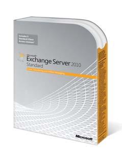 NETWORKING SOFTWARE Microsoft Exchange Server 2010 Майкрософтын харилцаа холбооны нэгдмэл шийдэл болох Microsoft Exchange Server нь электрон захидал мэдээлэл дамжуулах найдвартай платформ бөгөөд энэ