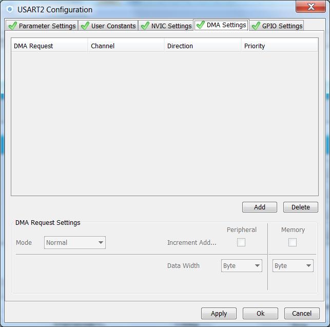 3.1.2 Use UART with DMA transfer 130 CubeMX USART
