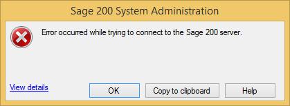 exe file was not run prior to installing the Sage200v2015SP2.