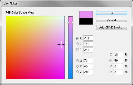 Adobe InDesign CS5 5. Drag in the document window to create the background shape in the document (Figure 22). 6. Double-click the Fill box in the Tools panel (Figure 23).