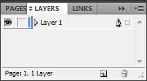 Working with layers Each document includes at least one named layer.