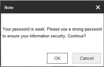 to remind you to change the weak or risky password to strong password. Figure 4.