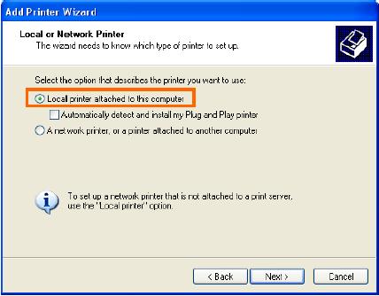 TCP/IP Printing for Windows XP